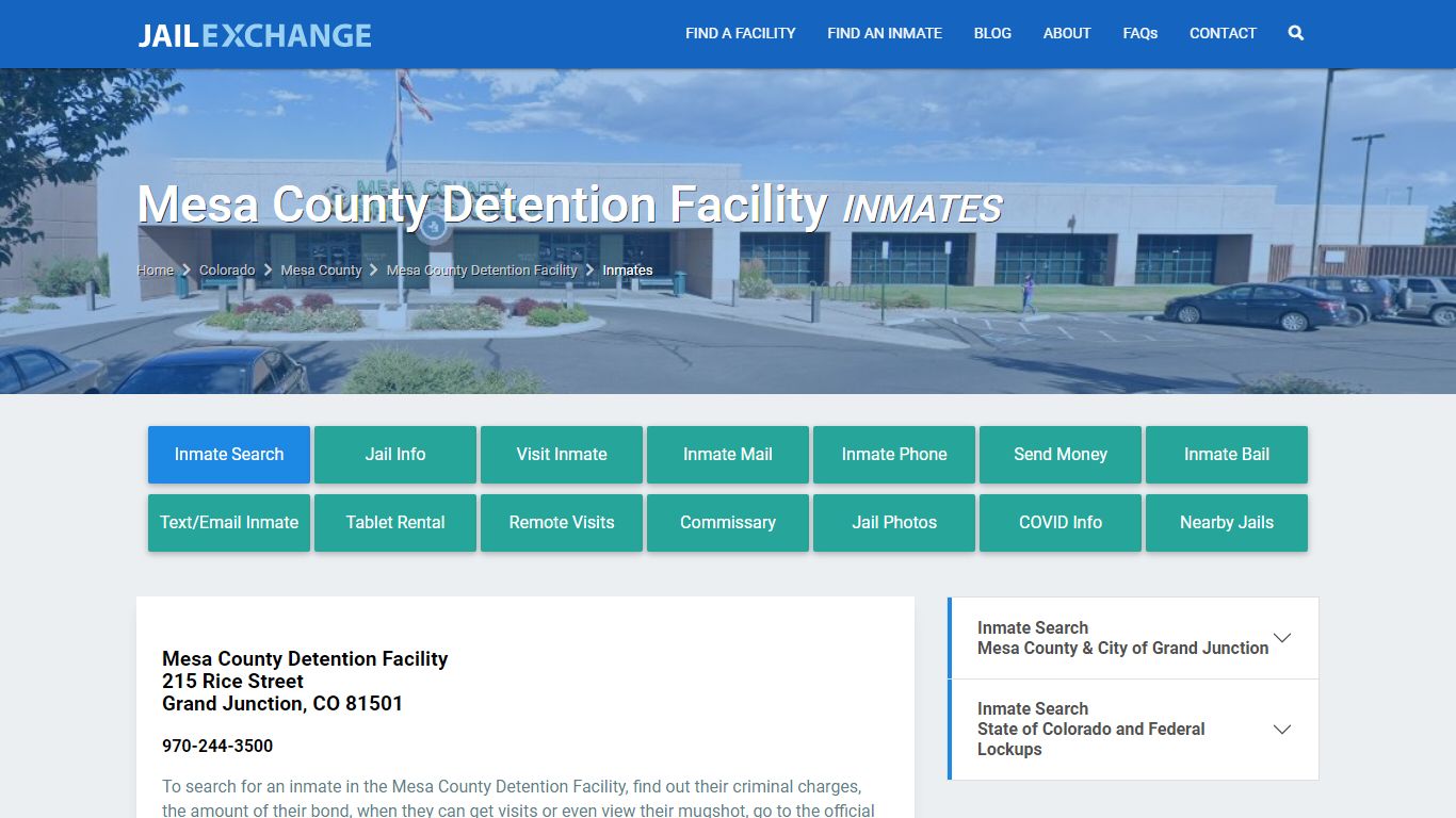 Mesa County Jail Inmates | Arrests | Mugshots | CO